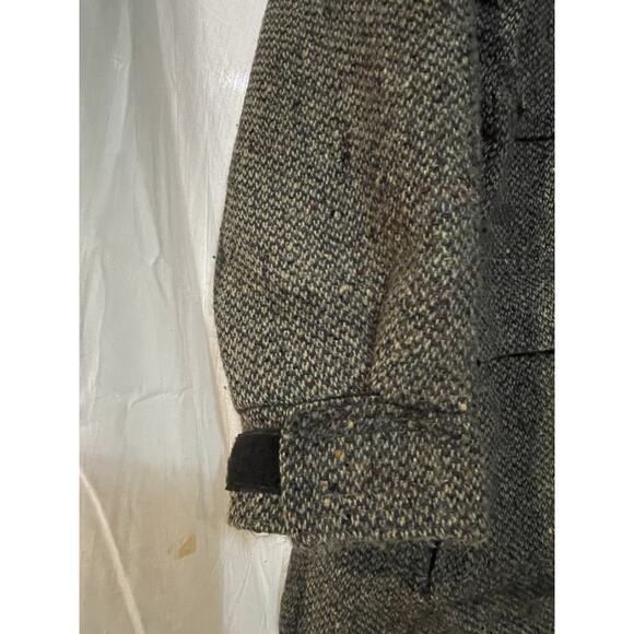 WOOLRICH Woman Vintage 80s Wool Tweed Coat Jacket Women’s Medium Made In USA Zip - Picture 5 of 14